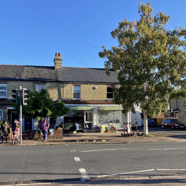 Cherry Hinton Road: a new shop about to open