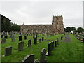 NY3767 : The Church of St Michael & All Angels with part of its Burial Ground at Arthuret by Peter Wood