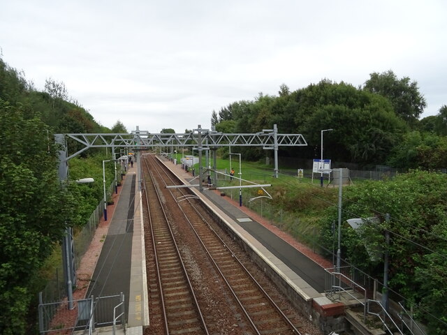 Carmyle Railway Station, Glasgow City - area information, map, walks ...