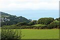 SS7249 : Distant view of Lynton from Beggars Roost by Martin Tester