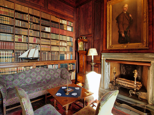 Dunrobin Castle, The Library