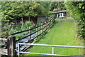 Grass track to bungalow on Neath Road