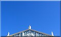 The pediment of Cumberland Terrace