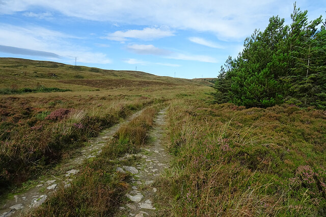 Track on Cnoc Dubh