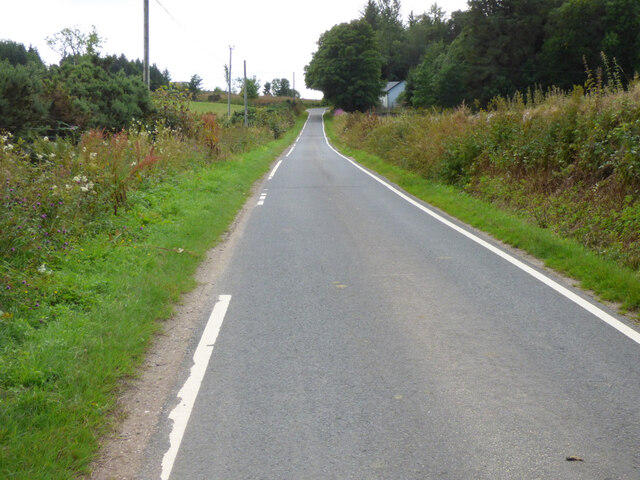 The B8000 road near South Lodge