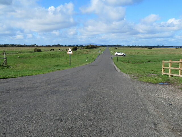 The road to Port Carlisle