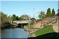 SK2323 : Trent and Mersey Canal in Burton upon Trent, Staffordshire by Roger  D Kidd