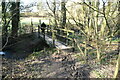TQ5828 : Footbridge over small stream by N Chadwick