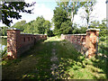 Bridge over spillway from top pond, Fen Place Mill