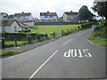 Derryleckagh Road at its junction with the B8 (Hilltown Road)