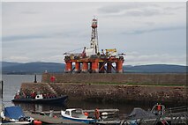 NH7867 : A View at Cromarty Harbour by Jennifer Petrie