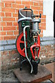 SU4924 : Twyford Waterworks - steam banjo pump on display by Chris Allen