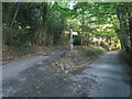 TQ6464 : Lanes diverging near Meopham by Malc McDonald