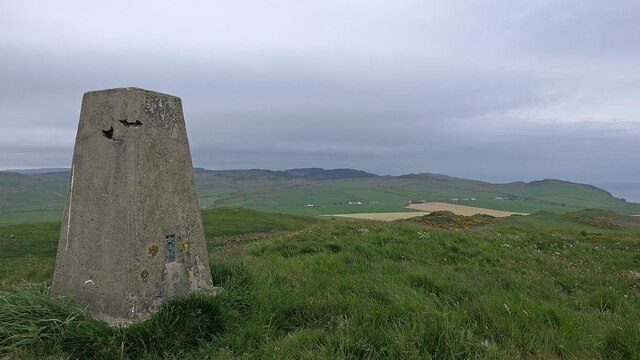 Triangulation pillar, Creagach Leac, Argyll