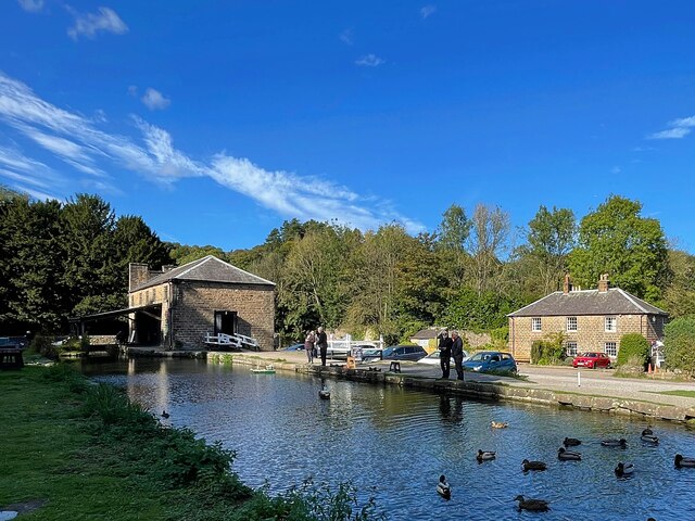 Cromford Wharf on the Cromford Canal 