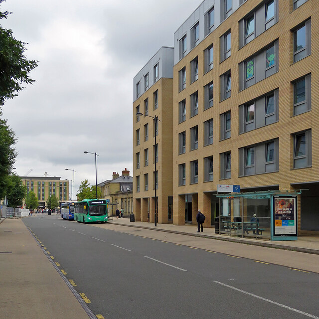 Bus stops on Station Place