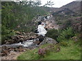 NO0672 : Waterfall, Allt Chlais MhÃ²r by Richard Webb