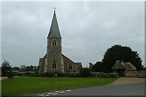 SE4674 : St. Cuthbert's Church, Little Sessay by DS Pugh