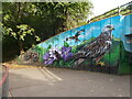 TF1703 : Murals on the Werrington underpass at Cuckoo's Hollow by Paul Bryan