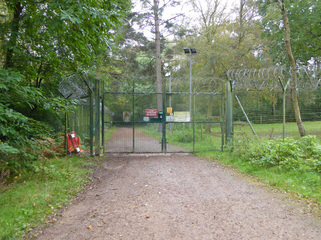 Gate into RMA Sandhurst