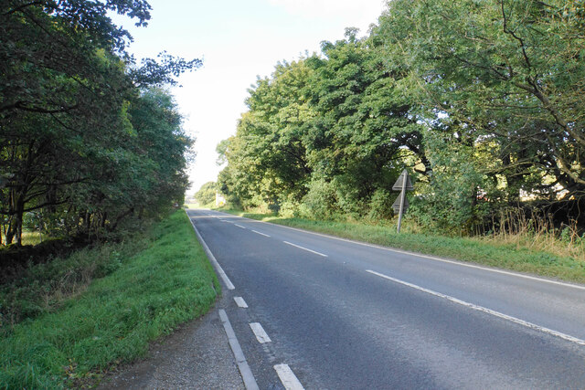 The A515 at Greatlow