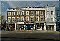 TQ2279 : Businesses and flats on Goldhawk Road by Neil Theasby