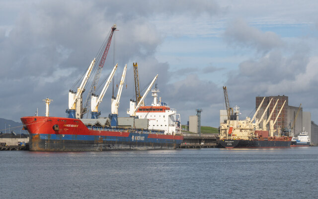 Ships at Belfast