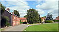 School Road and the village green, Old Beetley