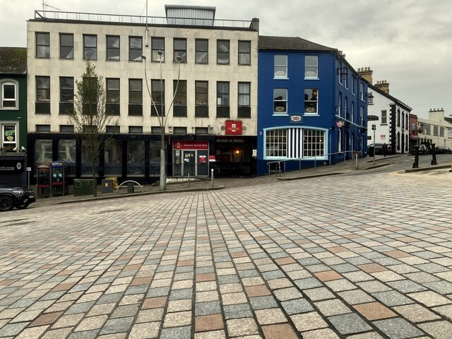 Cobbled street, Omagh