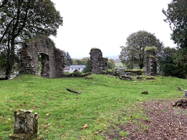Remains of Saddell Abbey