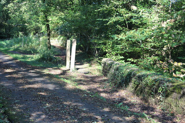 Cycle track and former tramroad