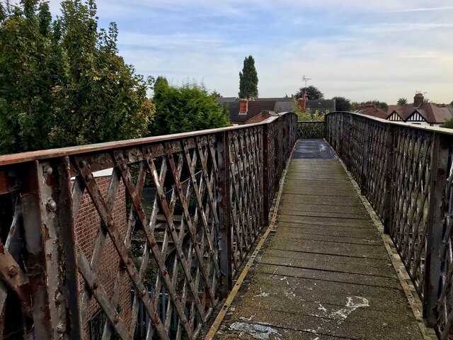 Iron footbridge