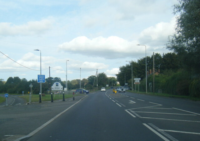 A18 at Wrawby village boundary © Colin Pyle cc-by-sa/2.0 :: Geograph ...