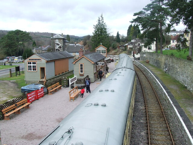 Parkend railway station © Tim Glover :: Geograph Britain and Ireland