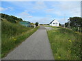 Local road in Strathcanaird