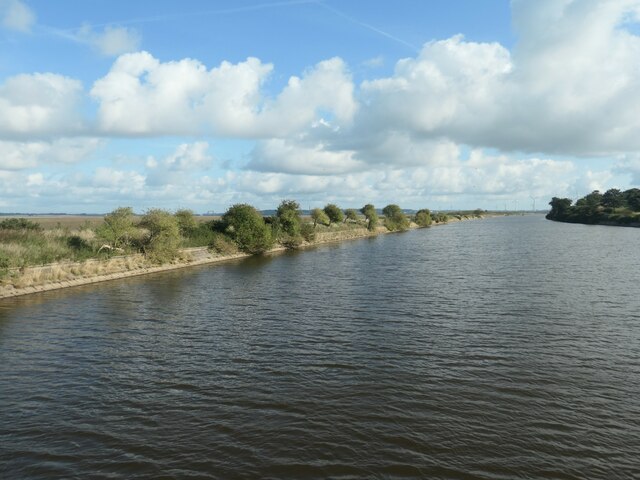 Manchester Ship Canal, west of Ince Bottleneck
