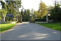 SO5535 : Entrance to Holme Lacy House by Philip Halling