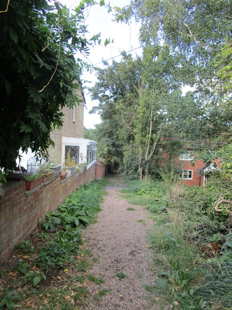 Footpath off Church Road, Snitterfield