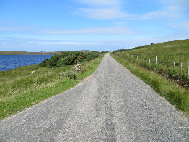Minor road beside Loch Raa near Altandhu