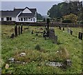 Churchyard gravestones, Glascoed, Monmouthshire