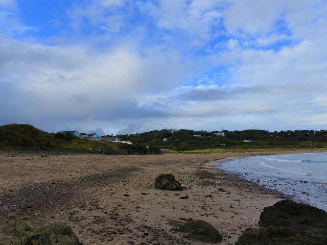View looking north across Freshwater East