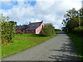 Colourful dwellings by the roadside, Landshipping Farm, Pembrokeshire