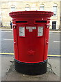 Double aperture postbox on West George Street