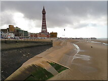 SD3036 : Blackpool seafront by Malc McDonald