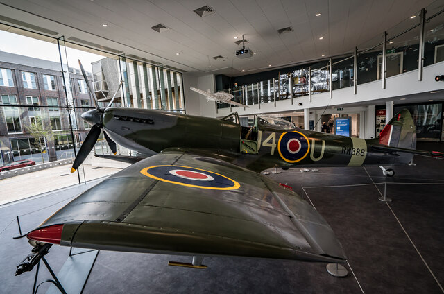 Spitfire RW388 New Display, Hanley