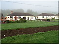 Houses beside the B7076, Johnstonebridge