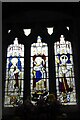 Stained glass window, Ladbroke church