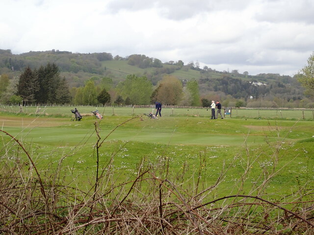 Teeing off at Grange-Over-Sands Golf Club