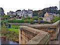 Haw Hill, Rothbury from River Coquet Bridge