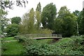 Footbridge over Saffron Brook, Knighton, Leicester